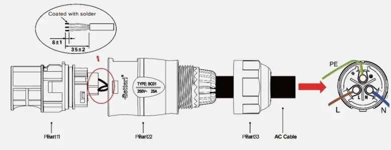 hoymiles HME 1200 AU Single phase Micro inverter - 20