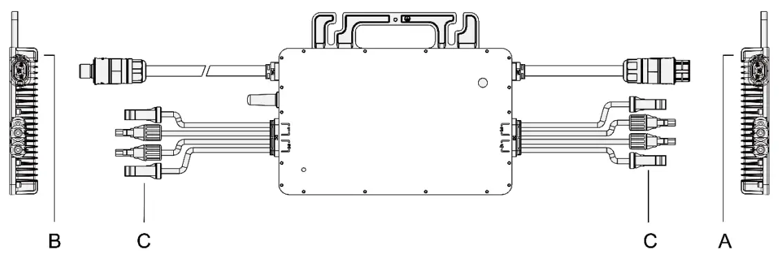 hoymiles HME 1200 AU Single phase Micro inverter - 9