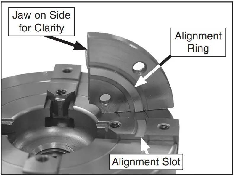 Grizzly T10810 Wood Lathe Chuck Set - fig 14