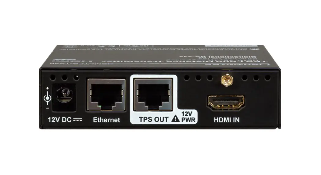 Lightware Hdmi-tps-tx96 Tps Extender For Single Catx Cable User Guide