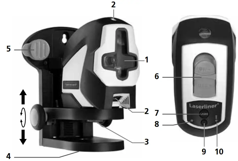 Laserliner 081125A SuperCross Laser 2P Cross Line Laser Self Leveling Range - Fig3