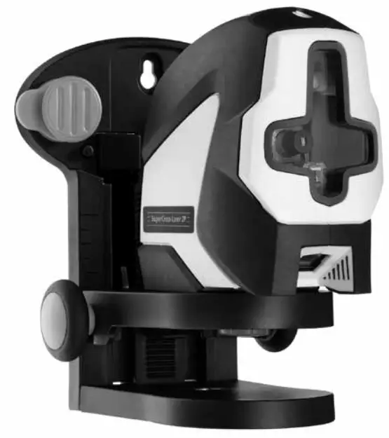 Laserliner 081125A SuperCross Laser 2P Cross Line Laser Self Leveling Range - warning3