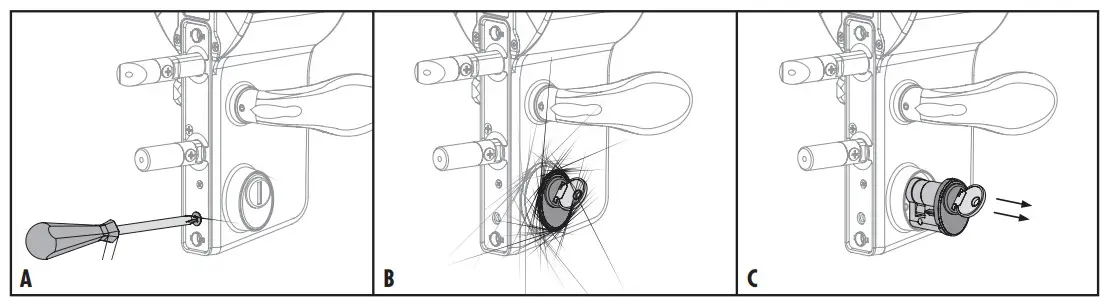 LOCINOX LMKQ V2 Vinci Surface Mounted Mechanical Code Lock - figure 14