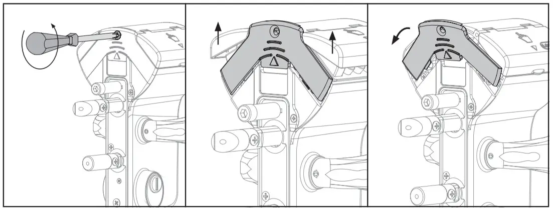 LOCINOX LMKQ V2 Vinci Surface Mounted Mechanical Code Lock - figure 5