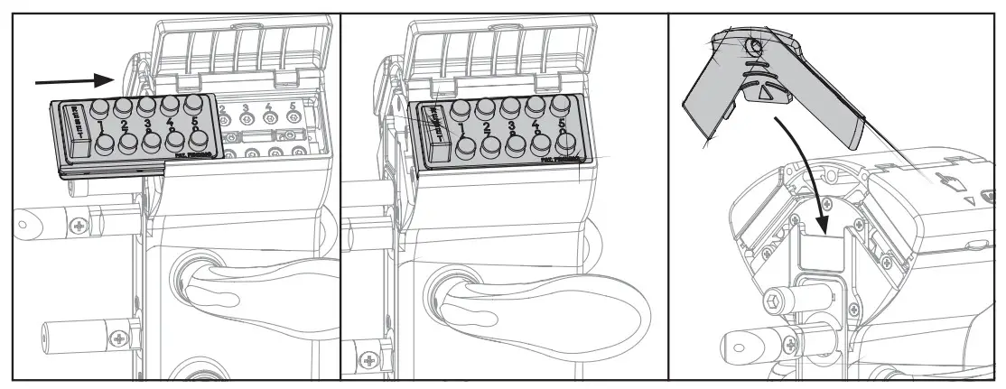 LOCINOX LMKQ V2 Vinci Surface Mounted Mechanical Code Lock - figure 9