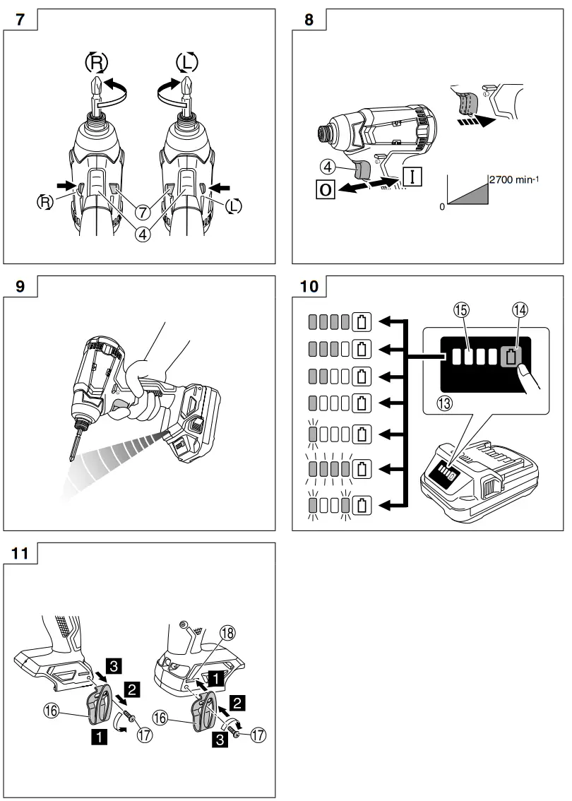 HiKOKI WH18DA 18V Cordless Impact Driver - fig 1