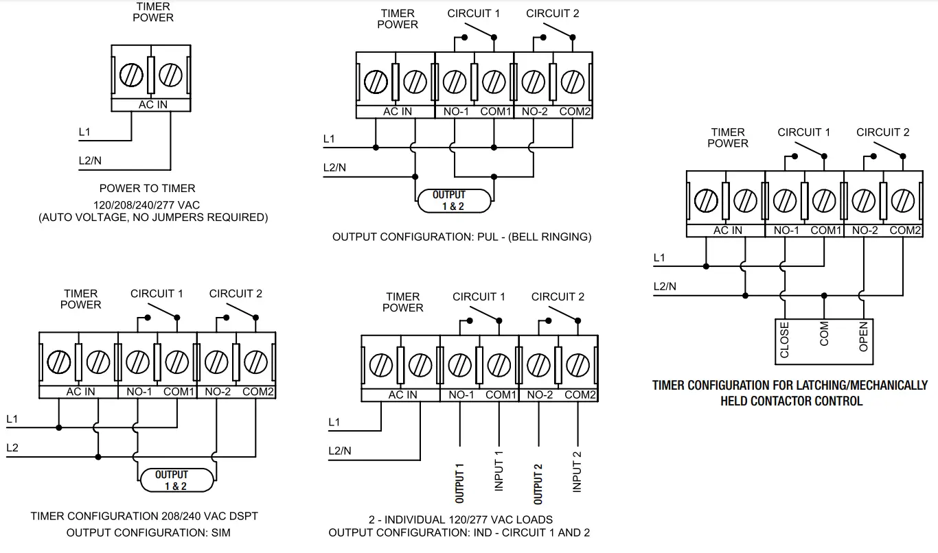 INTERMATIC ET2725C Electronic 2 Circuit 7 Day Time Switch - fig 1