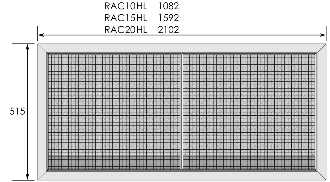 Air Curtain Dimensions