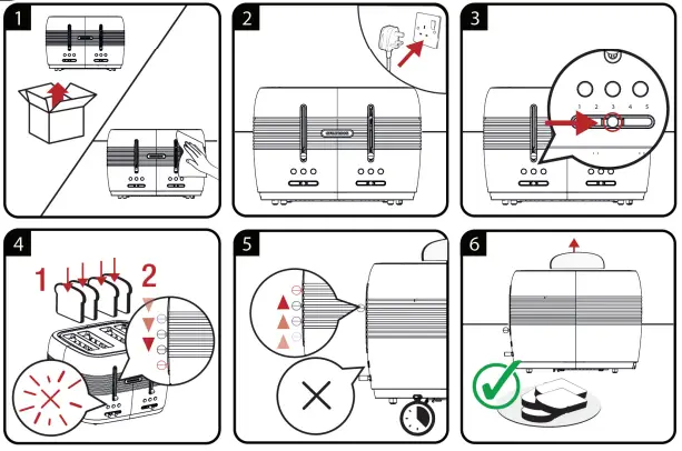 grundig TA-7870-B 4-slice Toaster-fig22