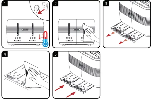 grundig TA-7870-B 4-slice Toaster-fig24