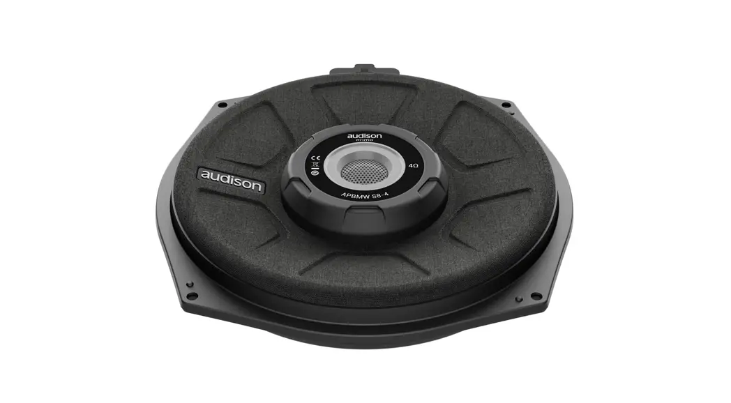 Audison Apbmw S8-4 Prima Series 8 Inch Subwoofer Owner's Manual Audison Apbmw S8-4 Prima Series 8 Inch Subwoofer Owner's Manual