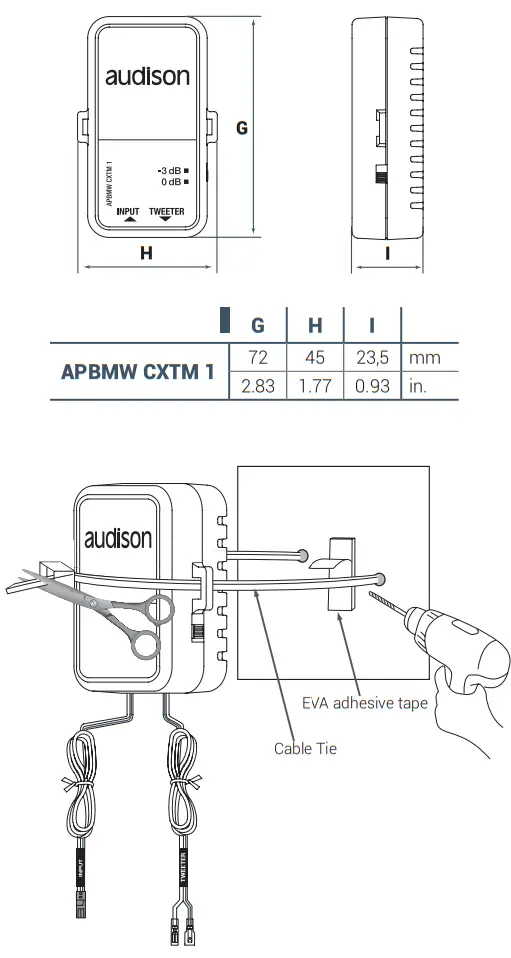 audison APBMW S8-4 Prima Series 8 Inch Subwoofer - fig9