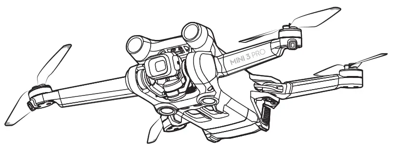 dji Mini 3 Pro Lightweight and Foldable Camera Drone