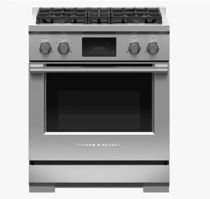 FISHER PAYKEL RDV3-304-N 30-Inch Dual Fuel Range product