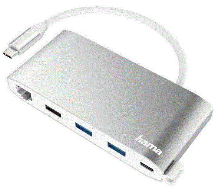 hama 00200107 USB Multiport 4 Ports Hub