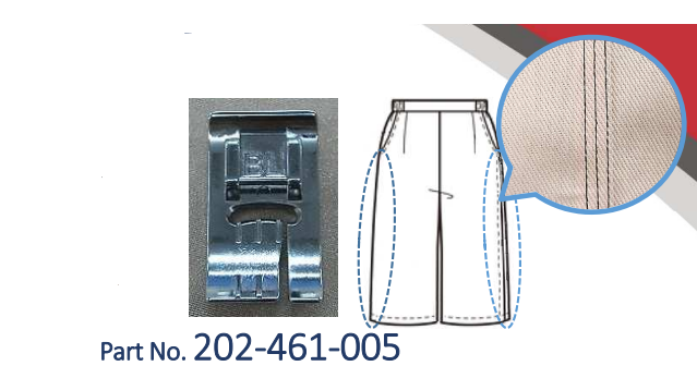 JANOME202-461-005-9mm-Bi-Level-Foot-1