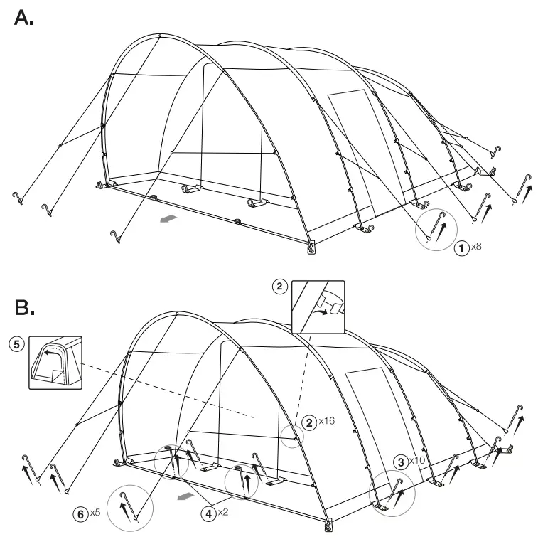 Vango Avington Flow Air 500 Tent Vango Avington Flow Air 500 Tent 6Vango Avington Flow Air 500 Tent Vango Avington Flow Air 500 Tent 6