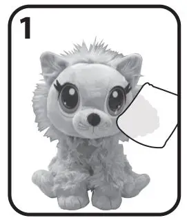 little tikes 659652 Rescue Tales Adoptable Pets-Fluffy Cat - figure 1