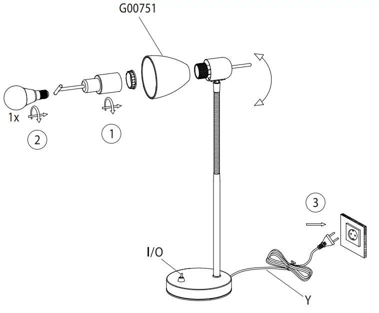 LeuchtenDirekt 11955-55 KARO Table Lamp-fig3