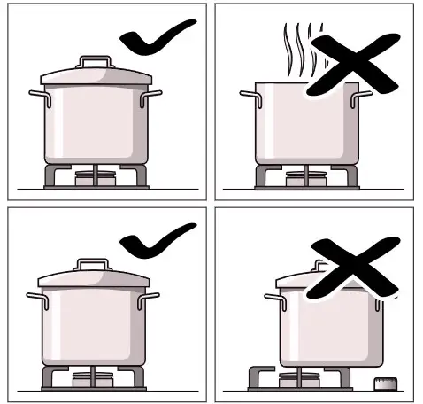 Precautions of use 3