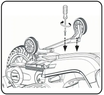 HUFFY Kids Battery 6V Ride-On Vespa Scooter - Assembly 1