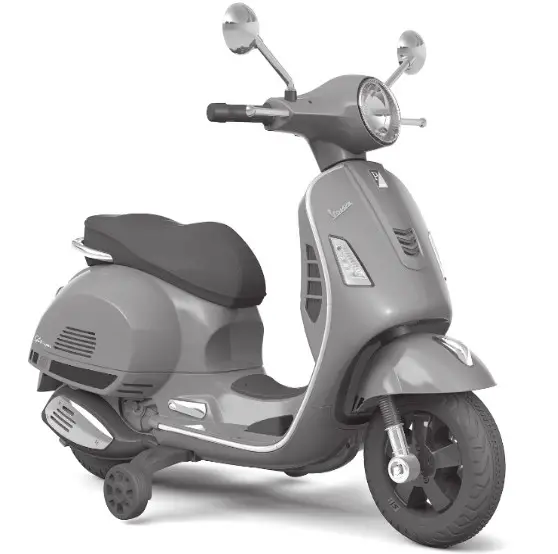 HUFFY Kids Battery 6V Ride-On Vespa Scooter - Cover