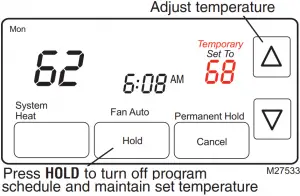 Program schedule override (permanent)