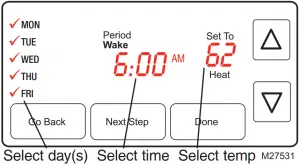 To adjust program schedules