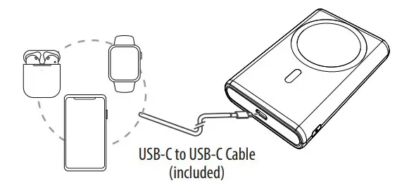 BEST BUY essentials BE-MQ25KW23 Magnetic Wireless Portable Charger - Figure 3
