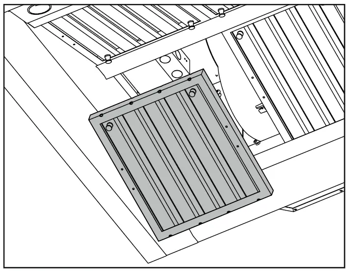 XOGV42S 42 Inch Stainless Steel Ducted Canopy Pro Style Wall Mount Hood 21