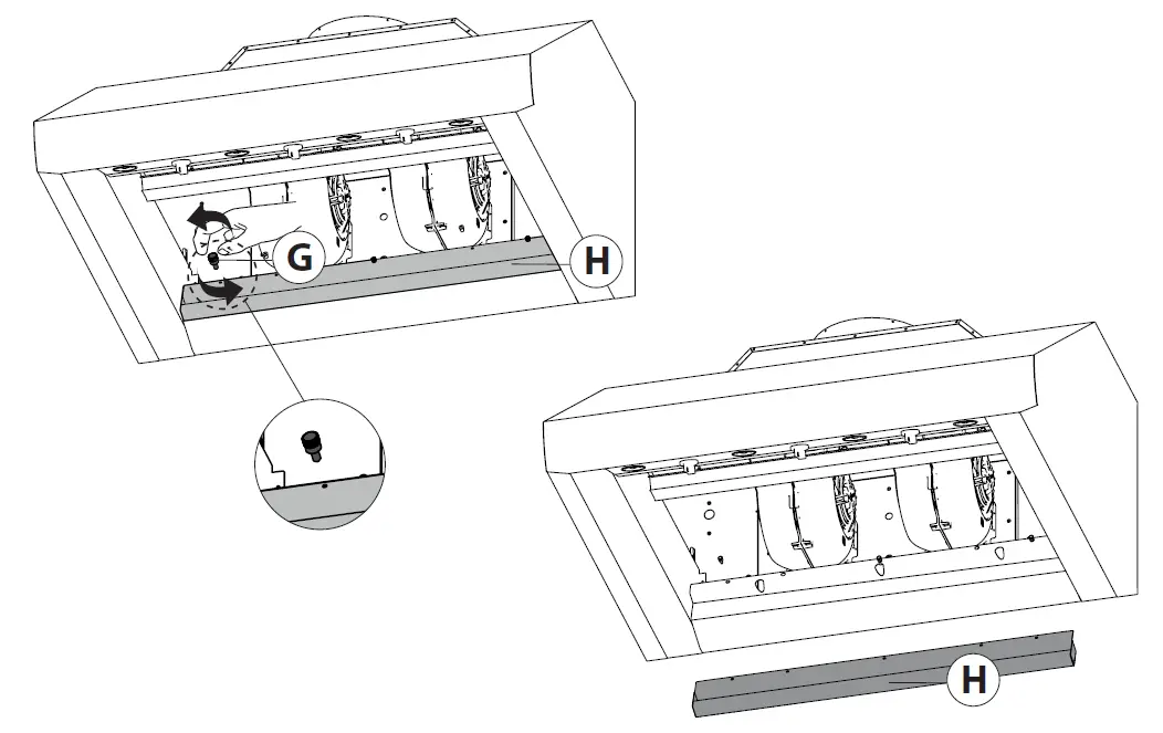 XOGV42S 42 Inch Stainless Steel Ducted Canopy Pro Style Wall Mount Hood 22