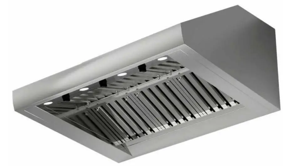 XOGV42S 42 Inch Stainless Steel Ducted Canopy Pro Style Wall Mount Hood