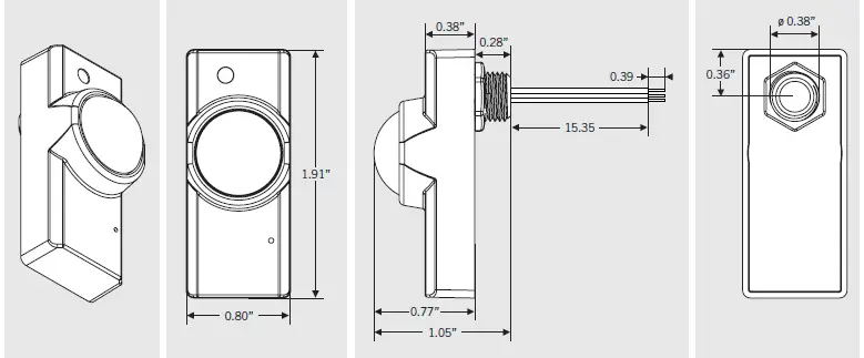 KEYSTONE KTSL-FC2-12V-SM-PIR Integrated Fixture Controller 1