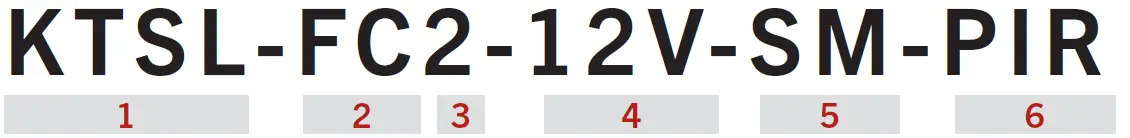 KEYSTONE KTSL-FC2-12V-SM-PIR Integrated Fixture Controller 4