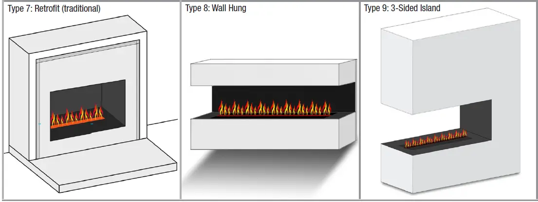 AFIREWATER AWPR Prestige Series 40 Inch Built-In Electric Fireplace Insert 6