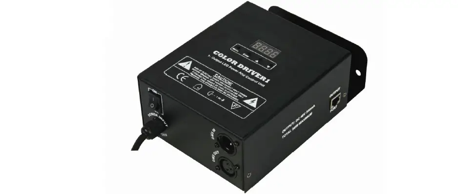 Hq-power Leda03c Dmx Controller Output Led Power And Control Unit User Manual