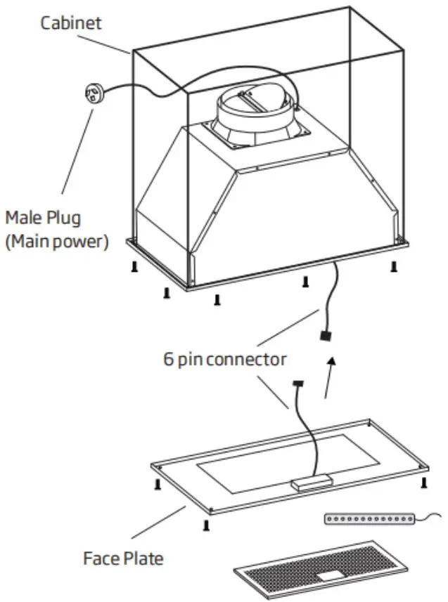 LIVINOX LCH 605 Kitchen Hood - Figure 4
