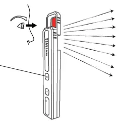 OzSpy DAIXSTCKRF Hidden Camera Detector RF Bug Detector Stick fig 3