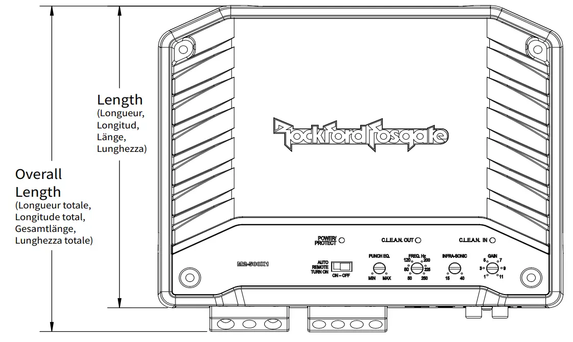 Rockford Fosgate M2-200X2 Marine 200-Watt 2-Channel Amplifier-2