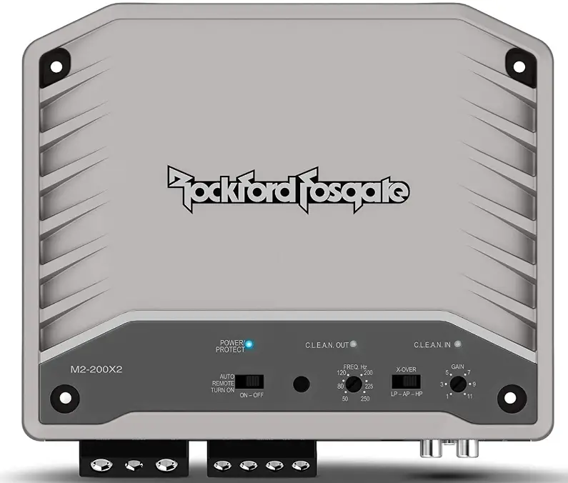 Rockford Fosgate M2-200X2 Marine 200-Watt 2-Channel Amplifier-PRODUCT]