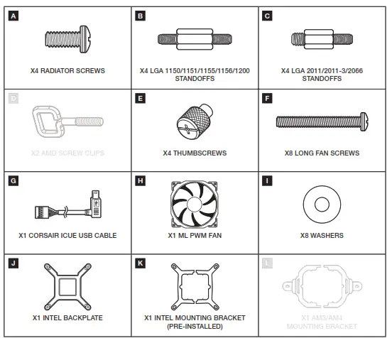 CORSAIR iCUE H60i RGB PRO XT High Performance RGB Liquid CPU Cooler - icon