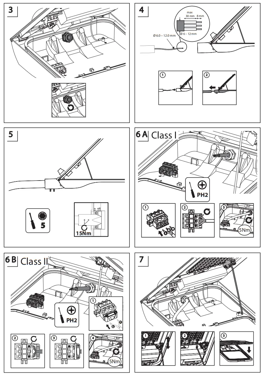 ViZULO Stork Food Light LED Street Luminaire fig 15