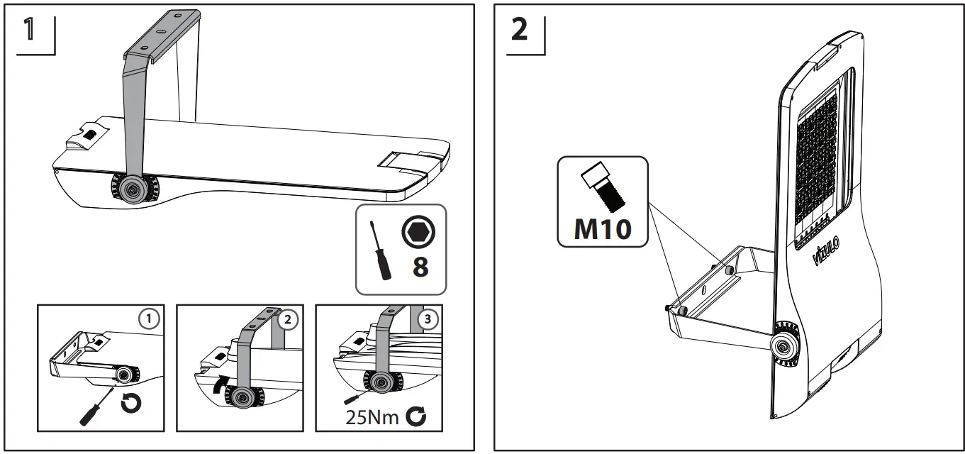ViZULO Stork Food Light LED Street Luminaire fig 4