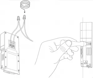 Attach the wire extensions. (optional)