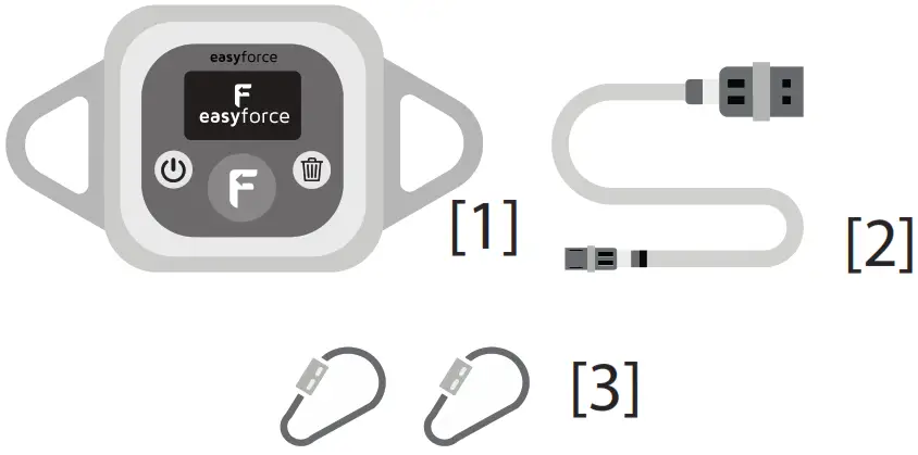 PRAXISDIENST EasyForce Digital Dynamometer - ICON 1