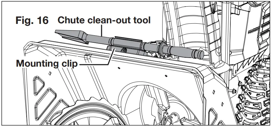 SNOWJOE 24V-X4-SB24-CT 96V MAX Cordless Snow Blower fig 15