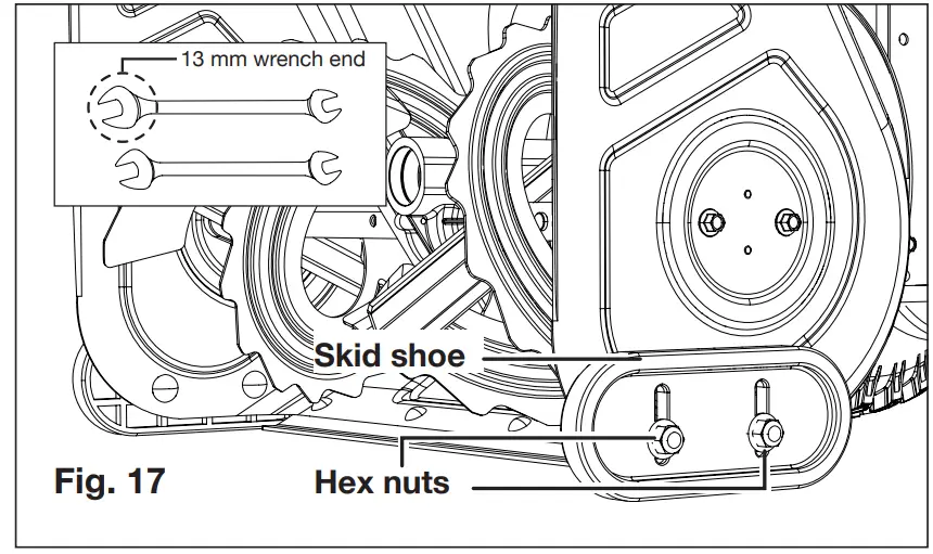 SNOWJOE 24V-X4-SB24-CT 96V MAX Cordless Snow Blower fig 18