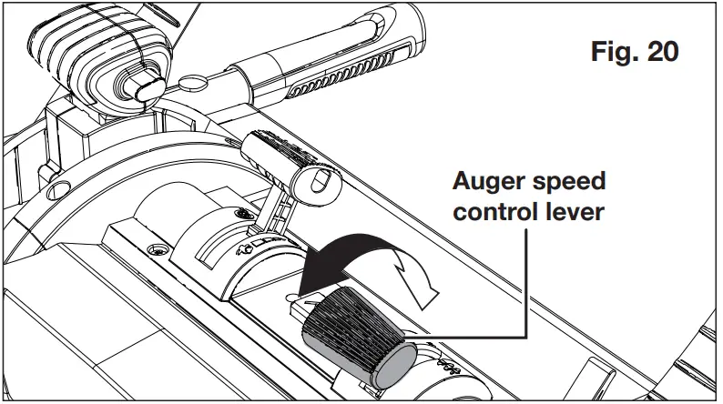 SNOWJOE 24V-X4-SB24-CT 96V MAX Cordless Snow Blower fig 21