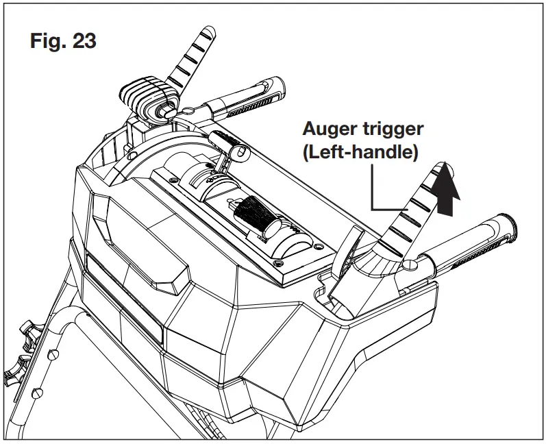 SNOWJOE 24V-X4-SB24-CT 96V MAX Cordless Snow Blower fig 24
