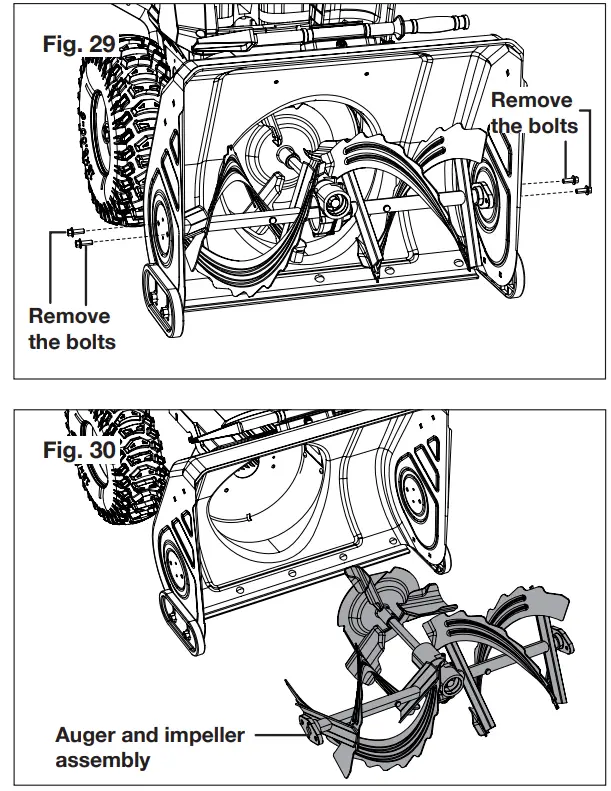 SNOWJOE 24V-X4-SB24-CT 96V MAX Cordless Snow Blower fig 31